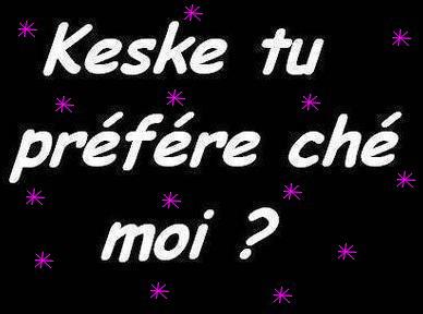 REPONDAIS FRANCHEMENT